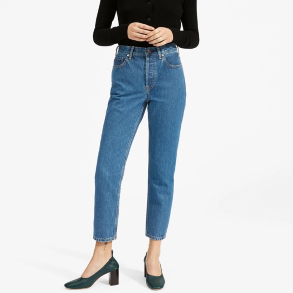 Everlane 90s straight Cheeky Jean medium blue - 27